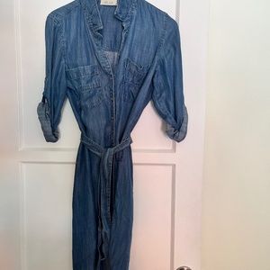 Denim dress